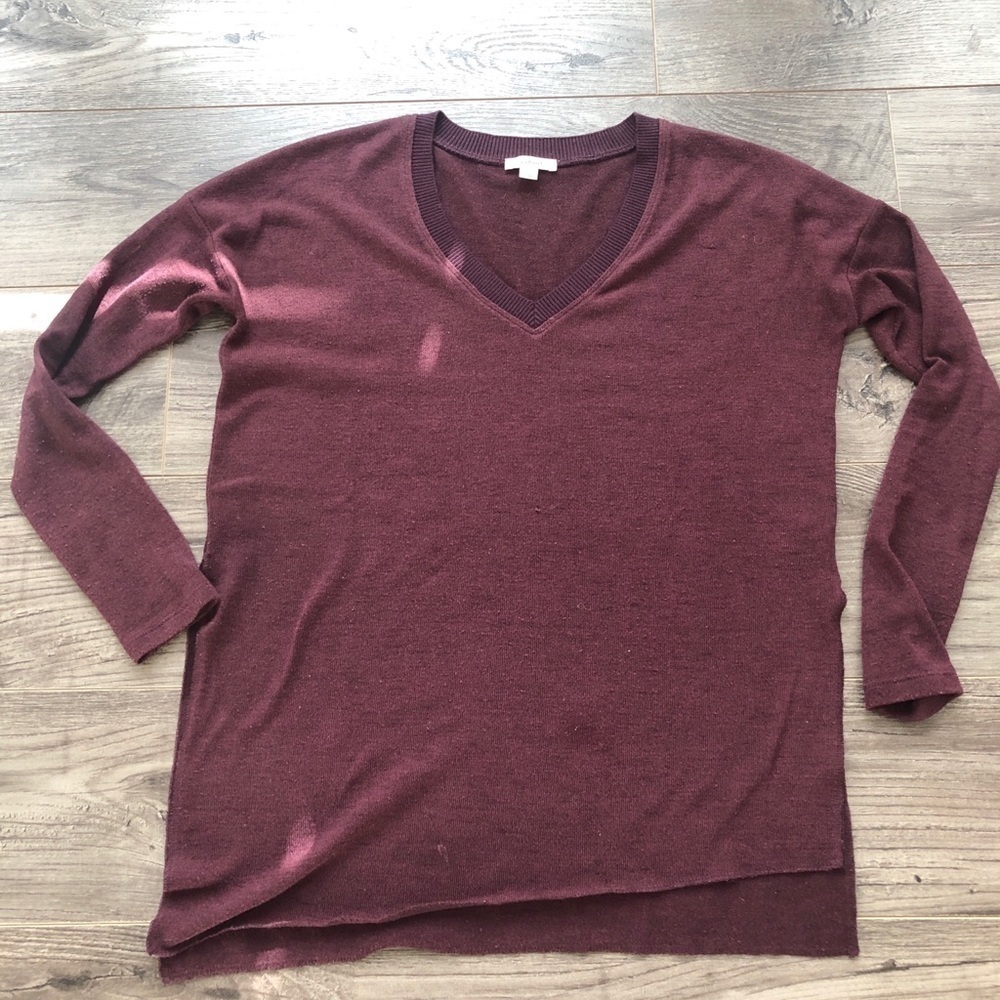 💥3/$30 Aritzia Wilfred asymmetrical sweater